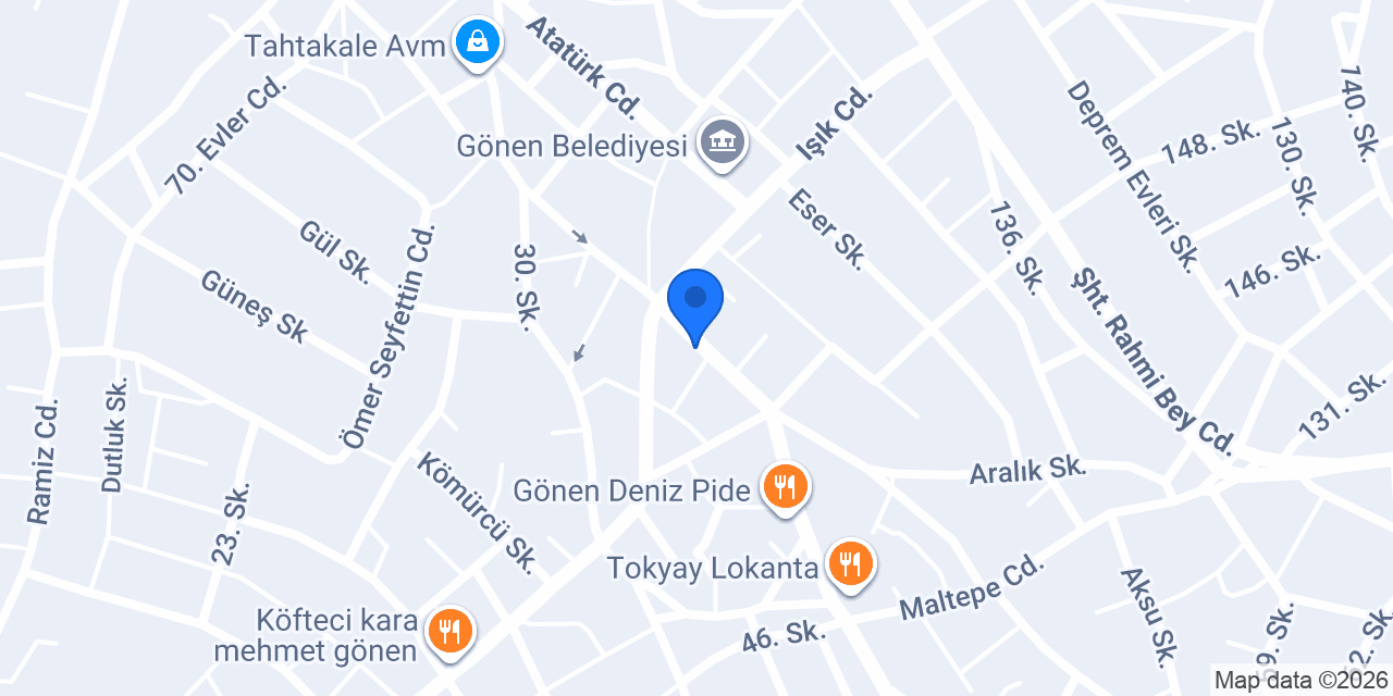 Aşkın Çıra Gıda konumu