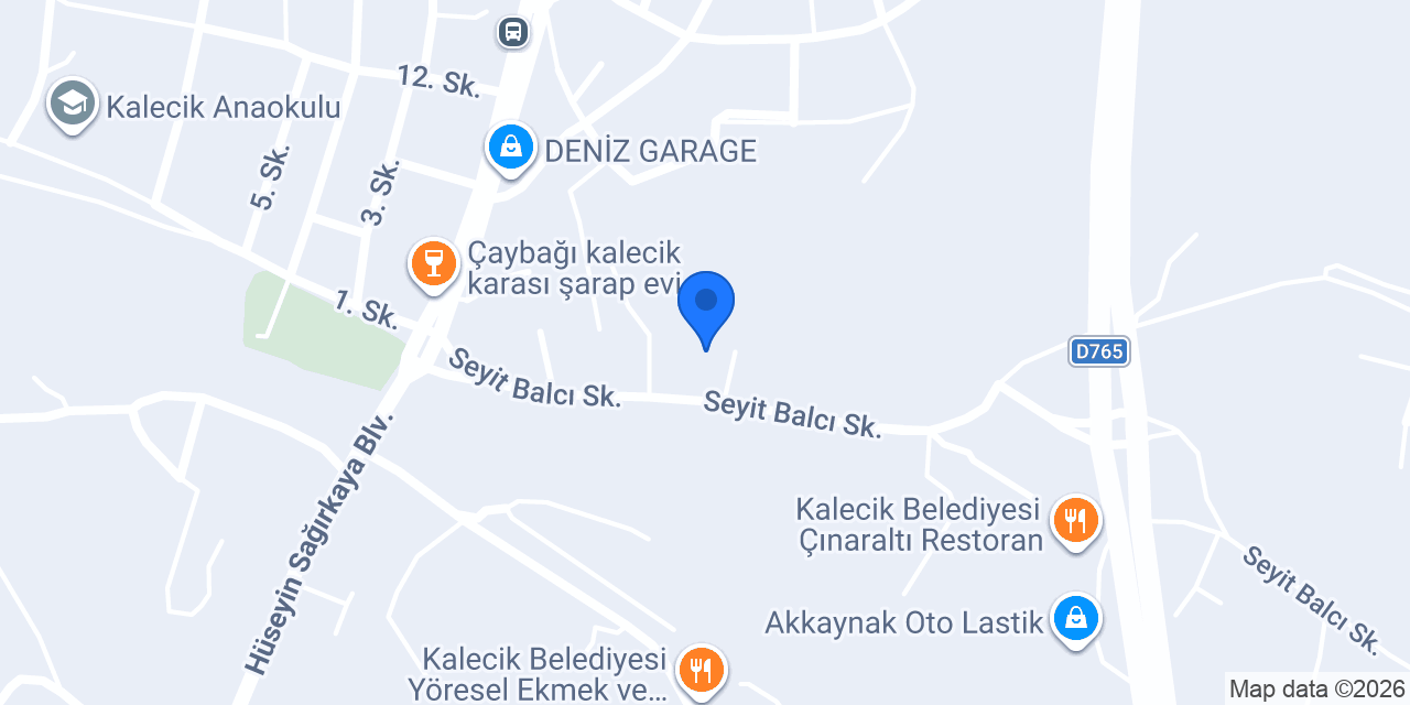 Kalecik Otel Pansiyon Cafe konumu