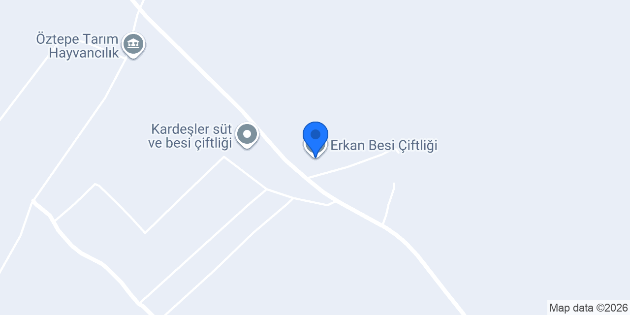 Erkan Besi Çiftliği konumu