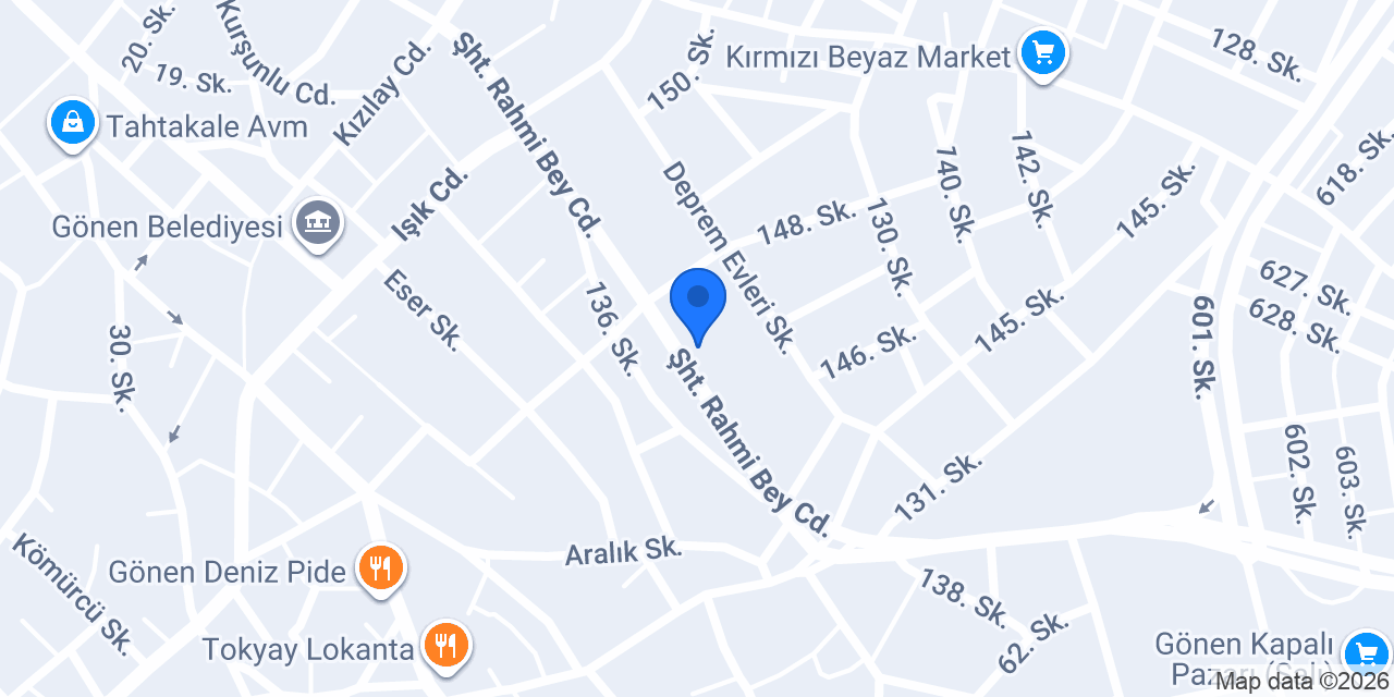 PAK TEMİZLİK ŞUBE konumu