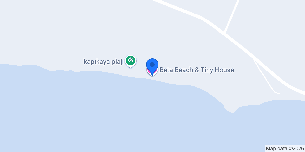 Beta Beach & Tiny House konumu