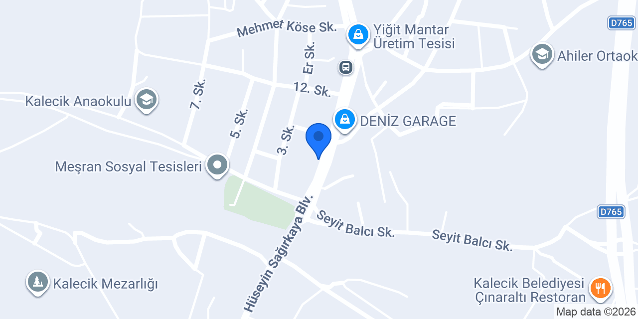 Beyti Kebap konumu
