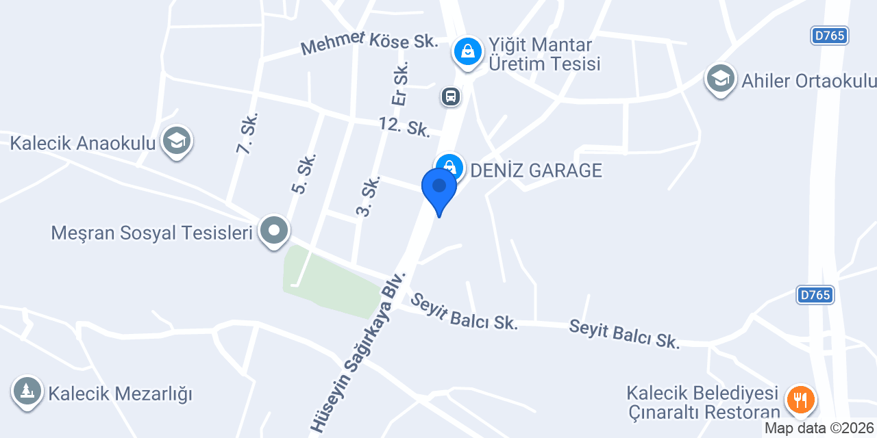Şimşekler Ticaret konumu