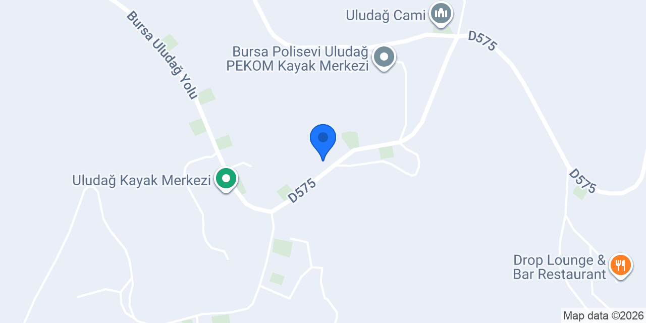 Uludağ Enerji Tesisi konumu