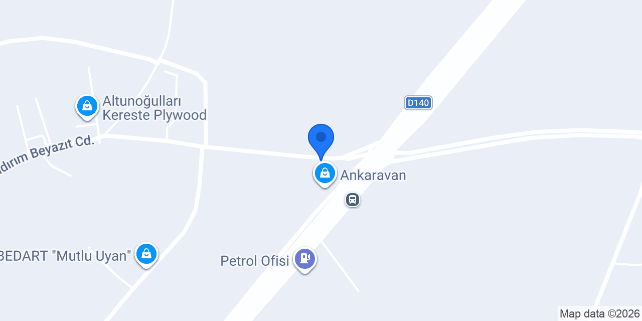 Umut Çadır Tente Sistemleri konumu