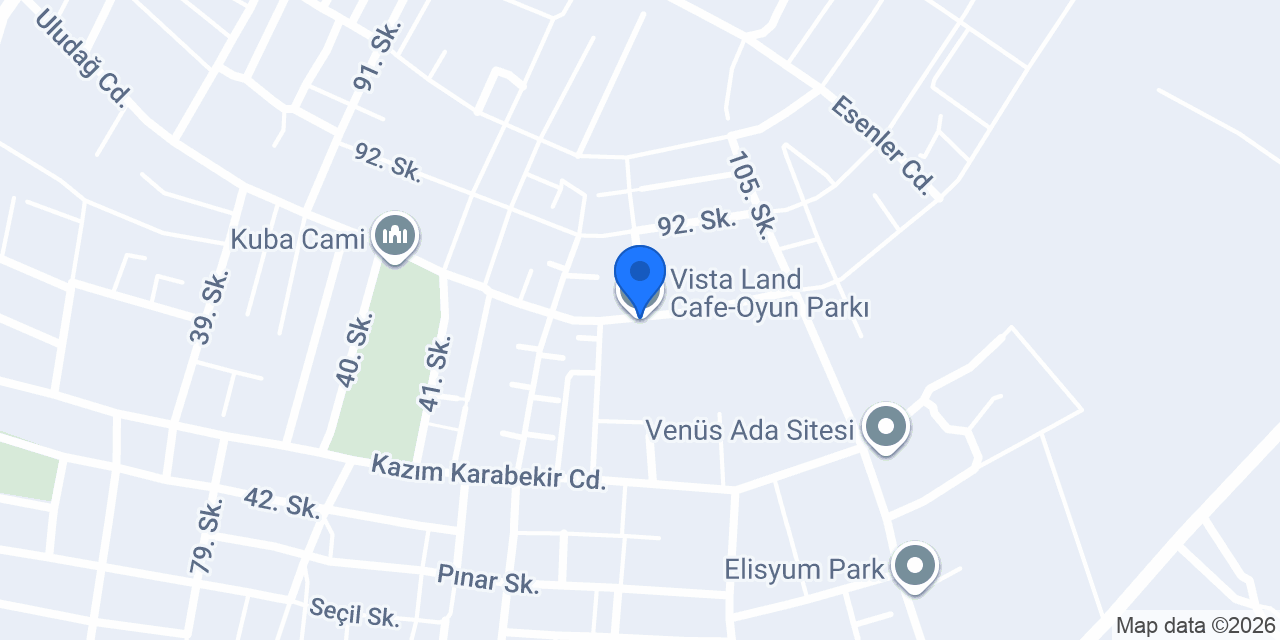 Vista Land Cafe-Oyun Parkı konumu
