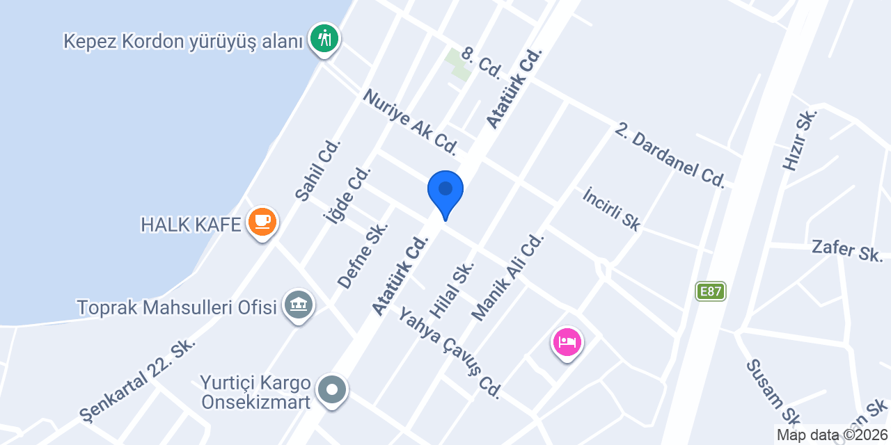 Oba Ticaret konumu
