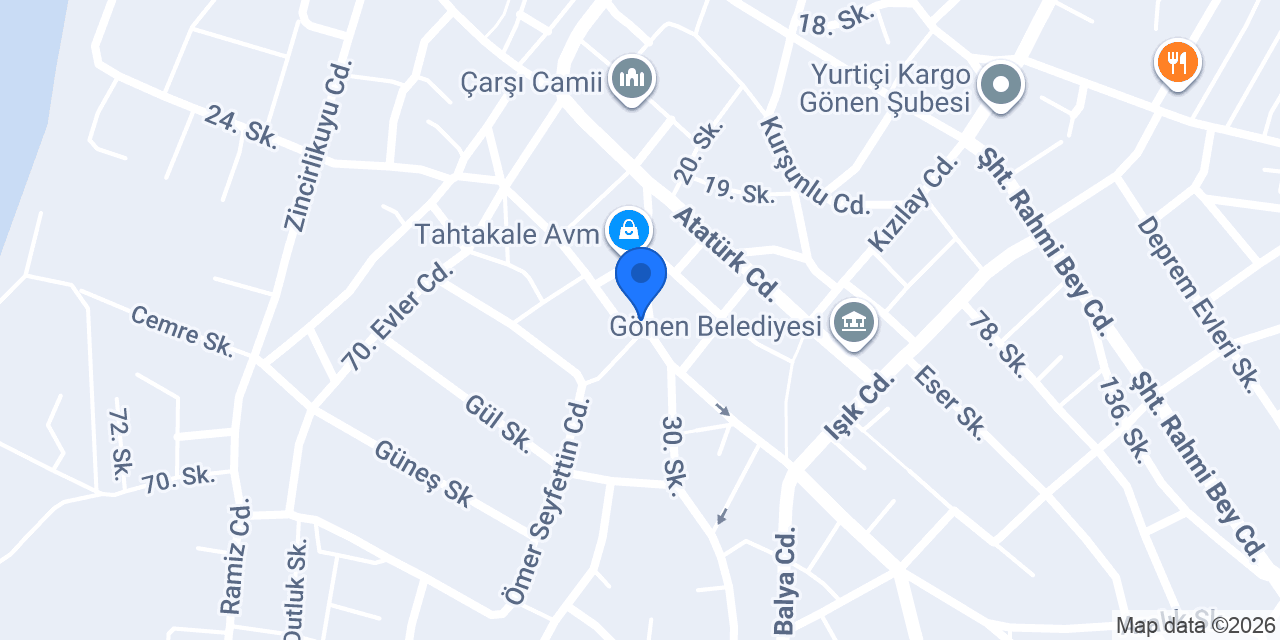Demirdelen Ticaret konumu