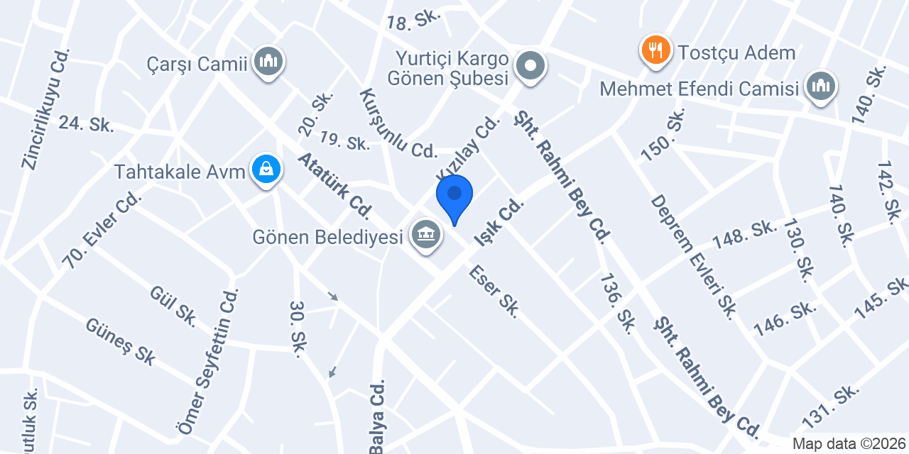 Fida Mimarlık konumu