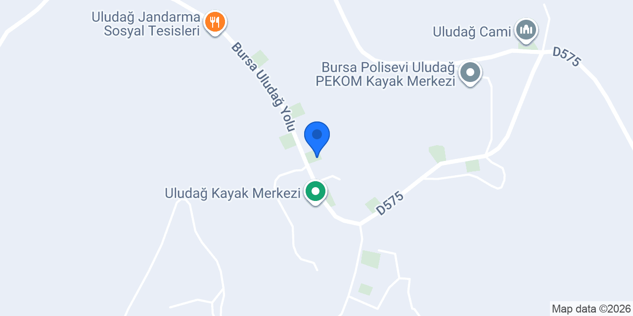 Uludağ Ski Resort konumu