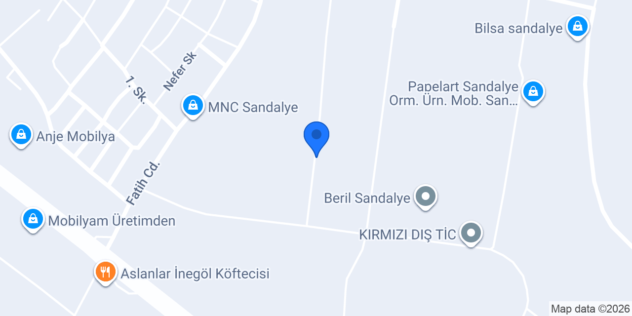 CAN YOLDAŞ MOBİLYA konumu