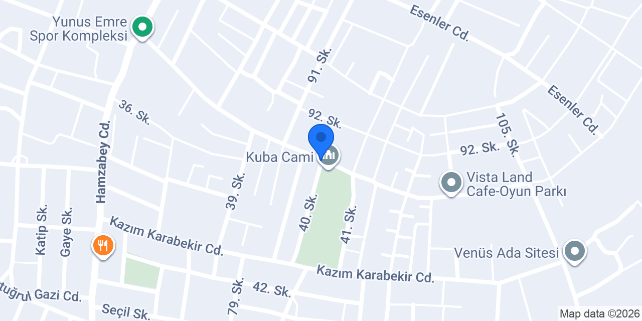 Yenice Ali Şefika Göztepe İlkokulu konumu