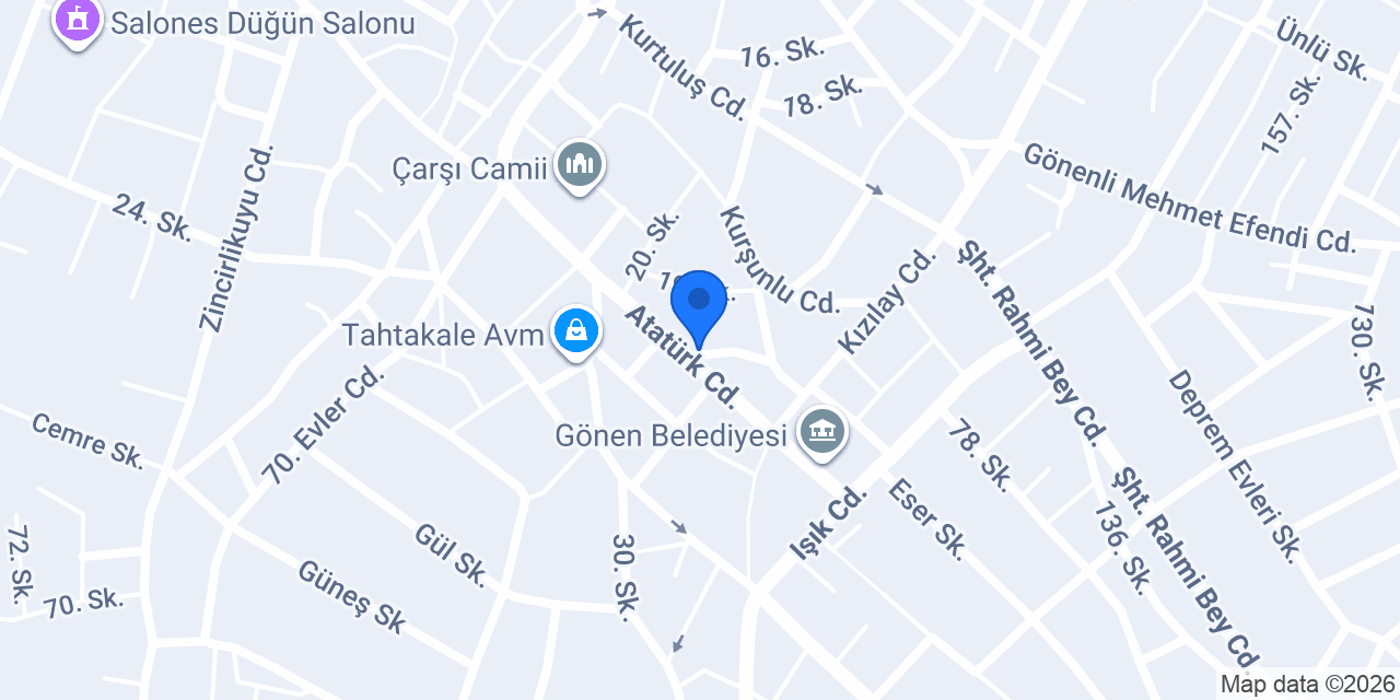 KAHYA HUKUK BÜROSU konumu