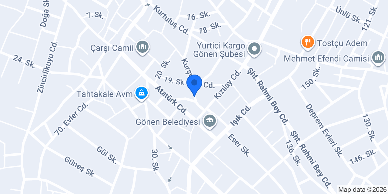 Hasan Yorgun İş Takip Bürosu konumu