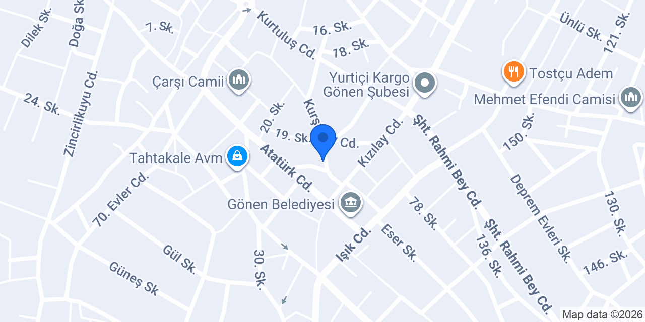 NECLA YAMAN YAMAN SİGORTA konumu