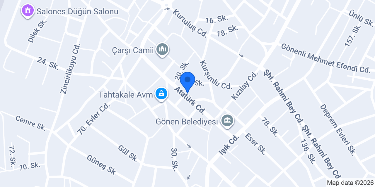 Dost emlak gönen konumu
