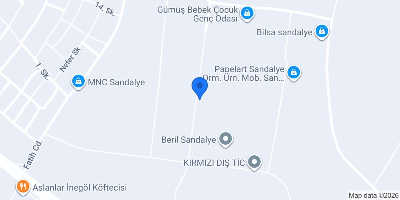 Entuzi mobilya konumu