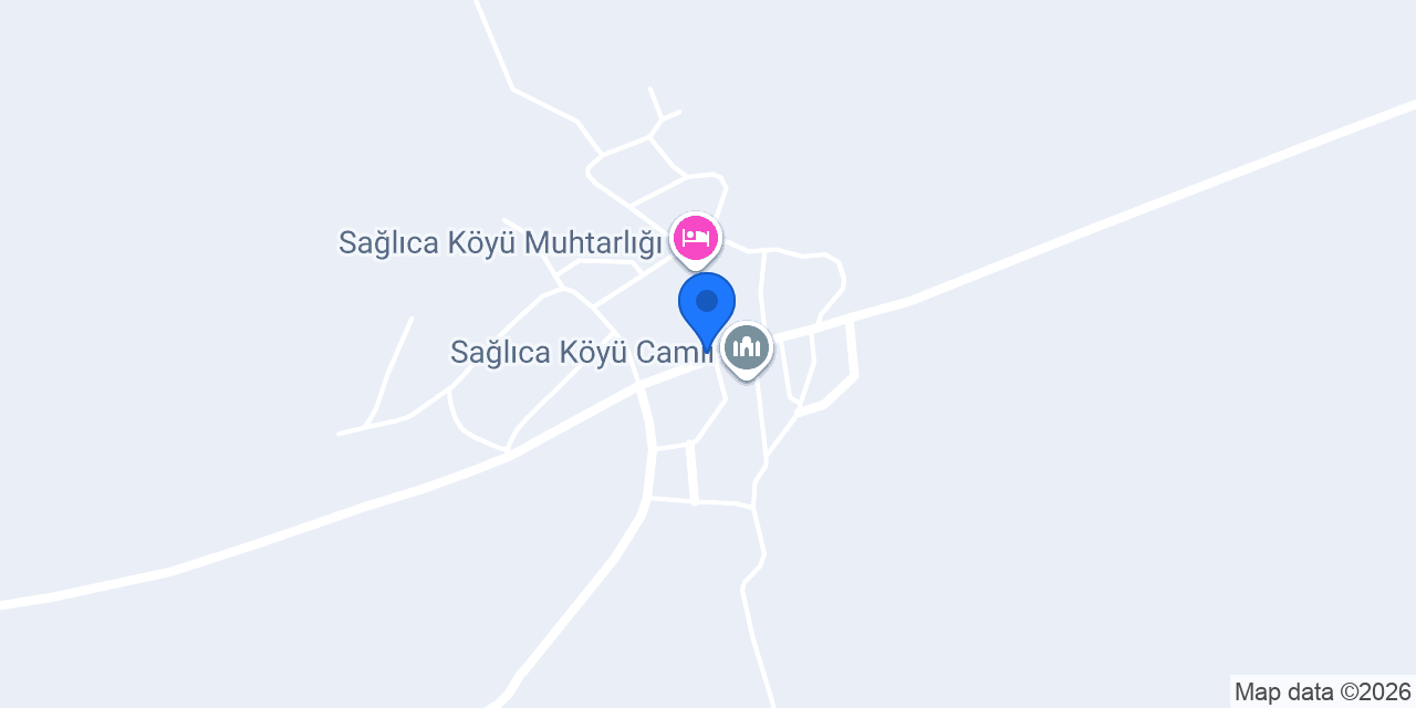 Sağlıca İlköğretim Okulu konumu