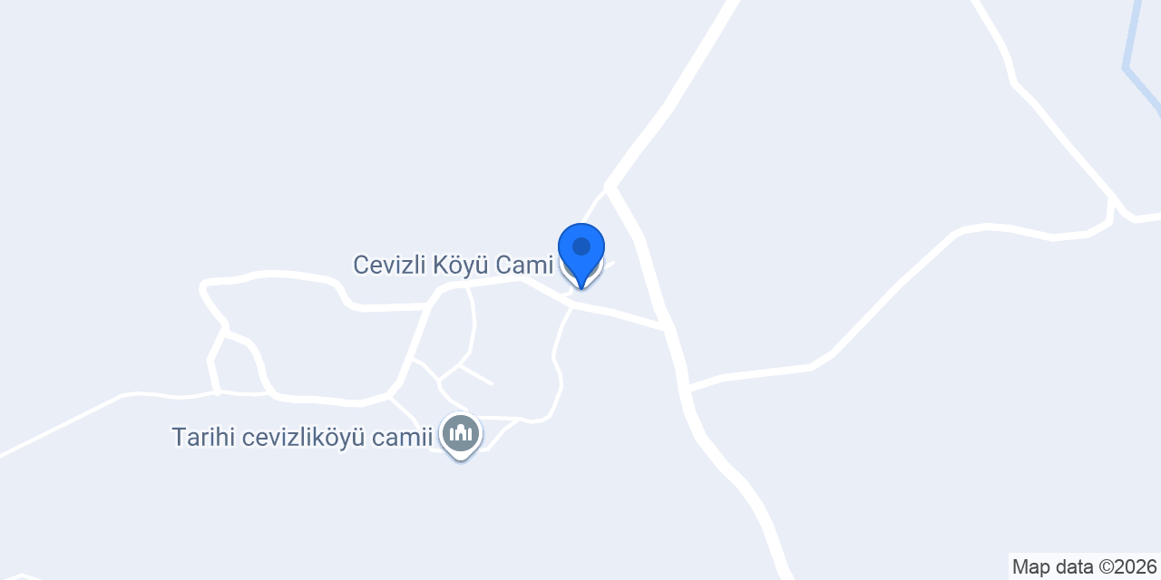 Cevizli Köyü Muhtarlığı konumu