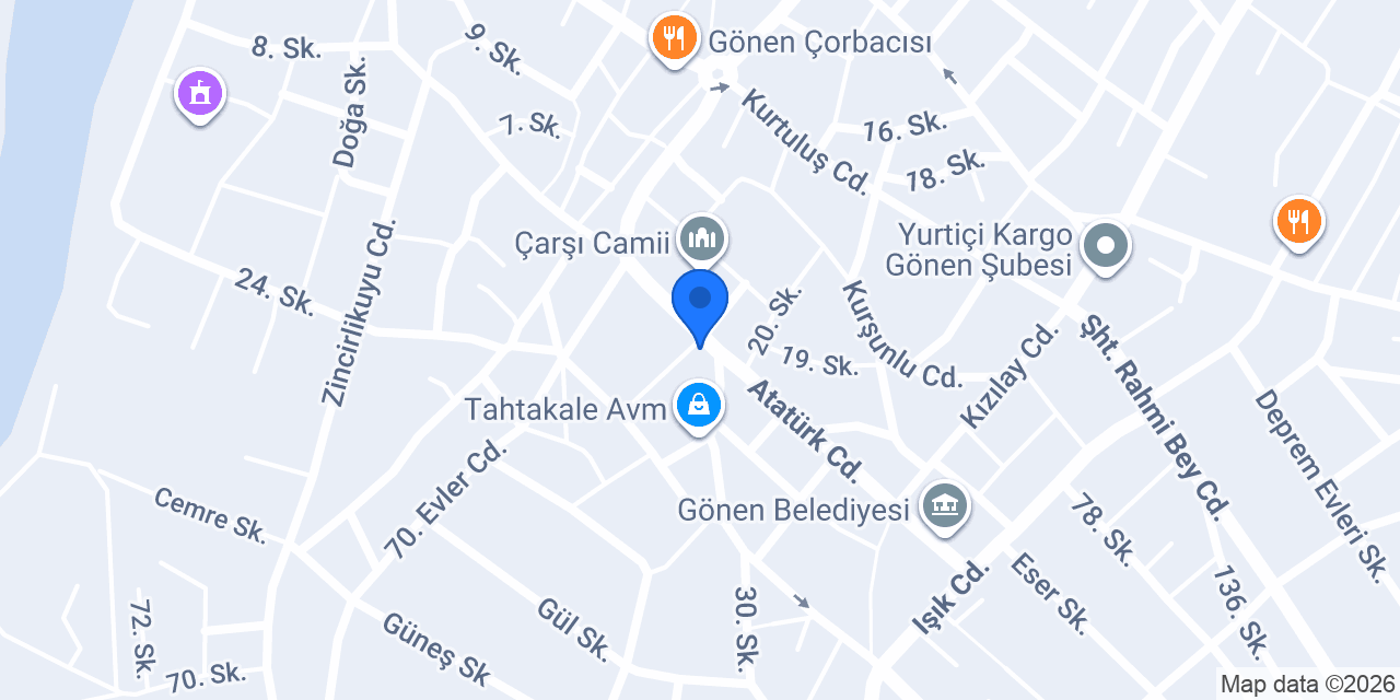 Yataş konumu
