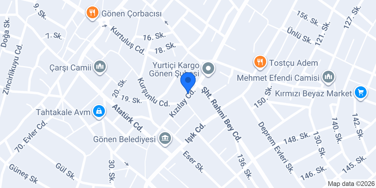 özalp emlak gönen konumu