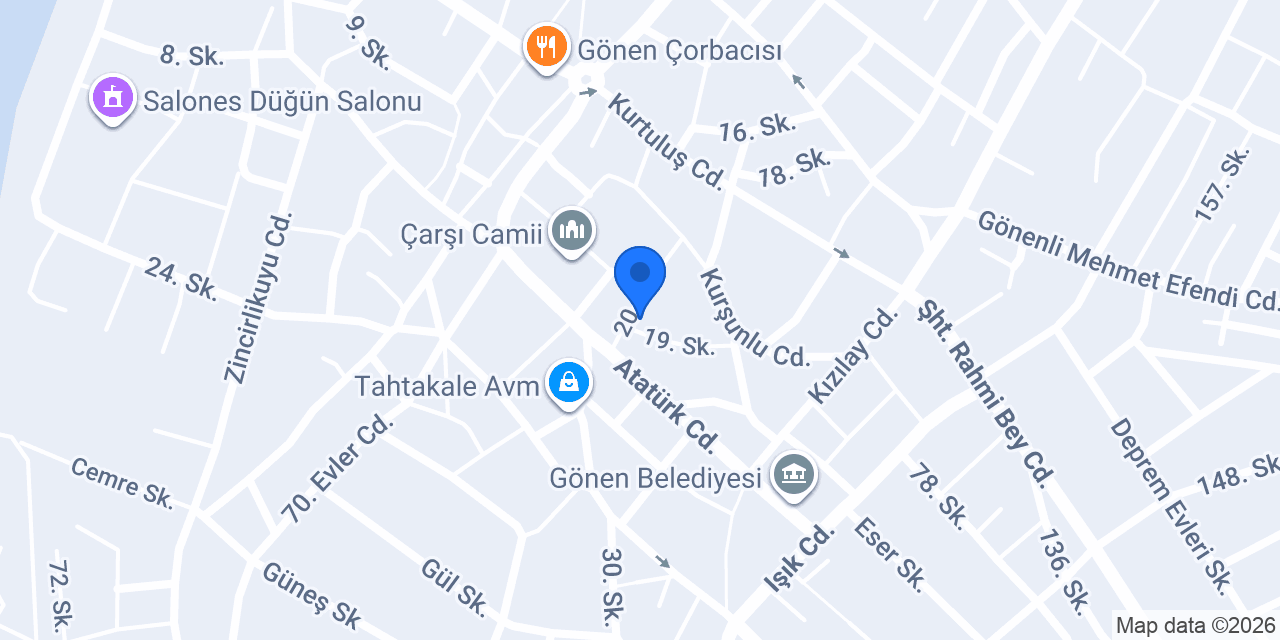 Aşkınoğlu Mimarlık konumu