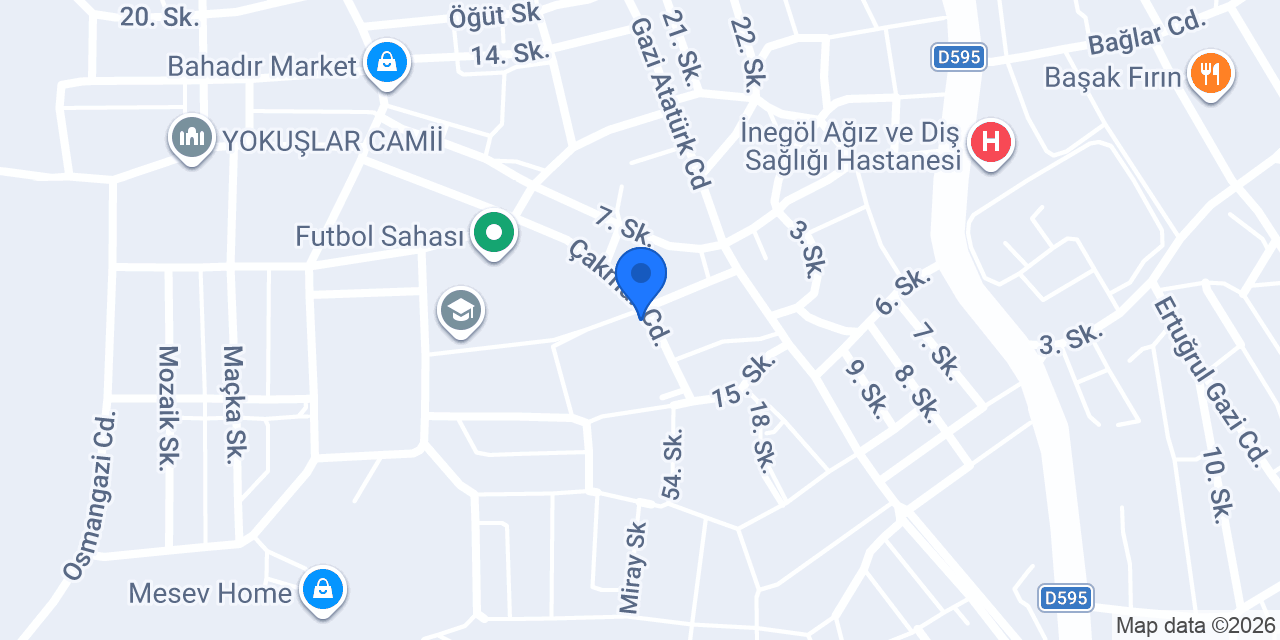 Alanyurt İlkokulu konumu