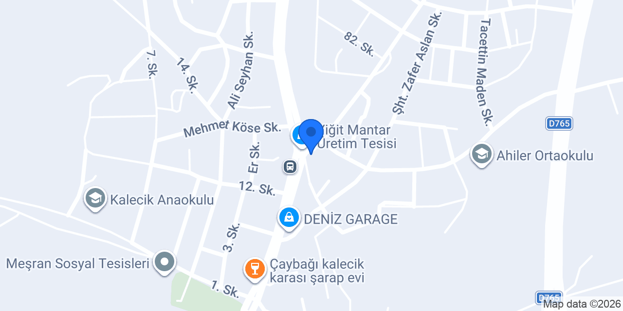 Çağlar Doğalgaz konumu