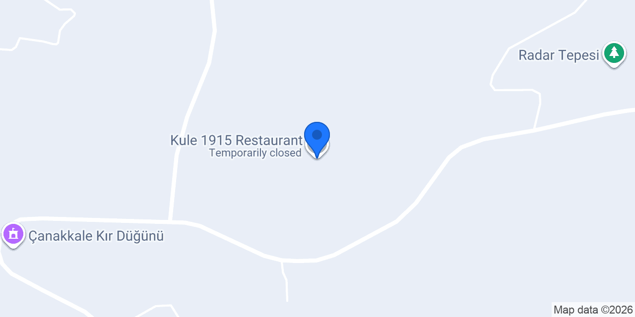Kule 1915 Restaurant konumu
