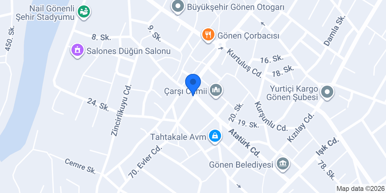 Komagene Etsiz Çiğ Köfte konumu