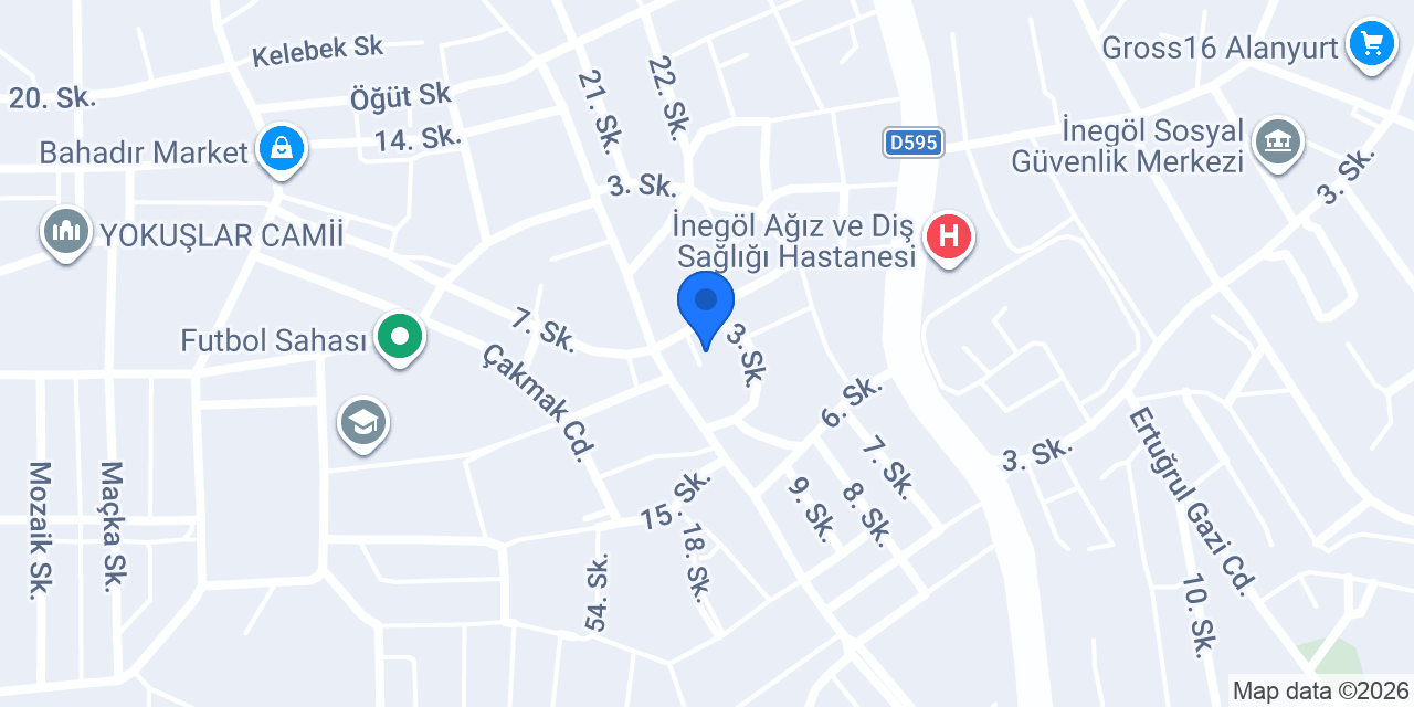 D&A bayan kuaförü Deniz Alğındağ konumu