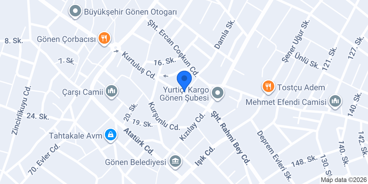 Durmaz Emlak | Gönen Emlak konumu