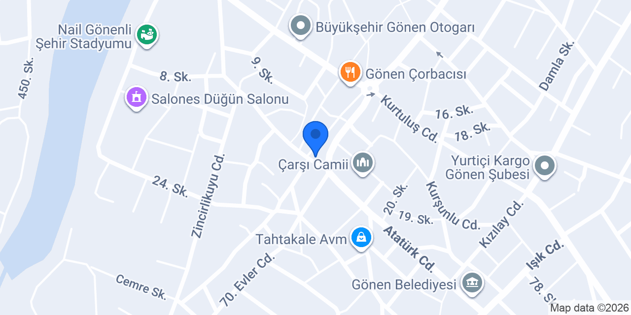 Güven Kuyumculuk konumu