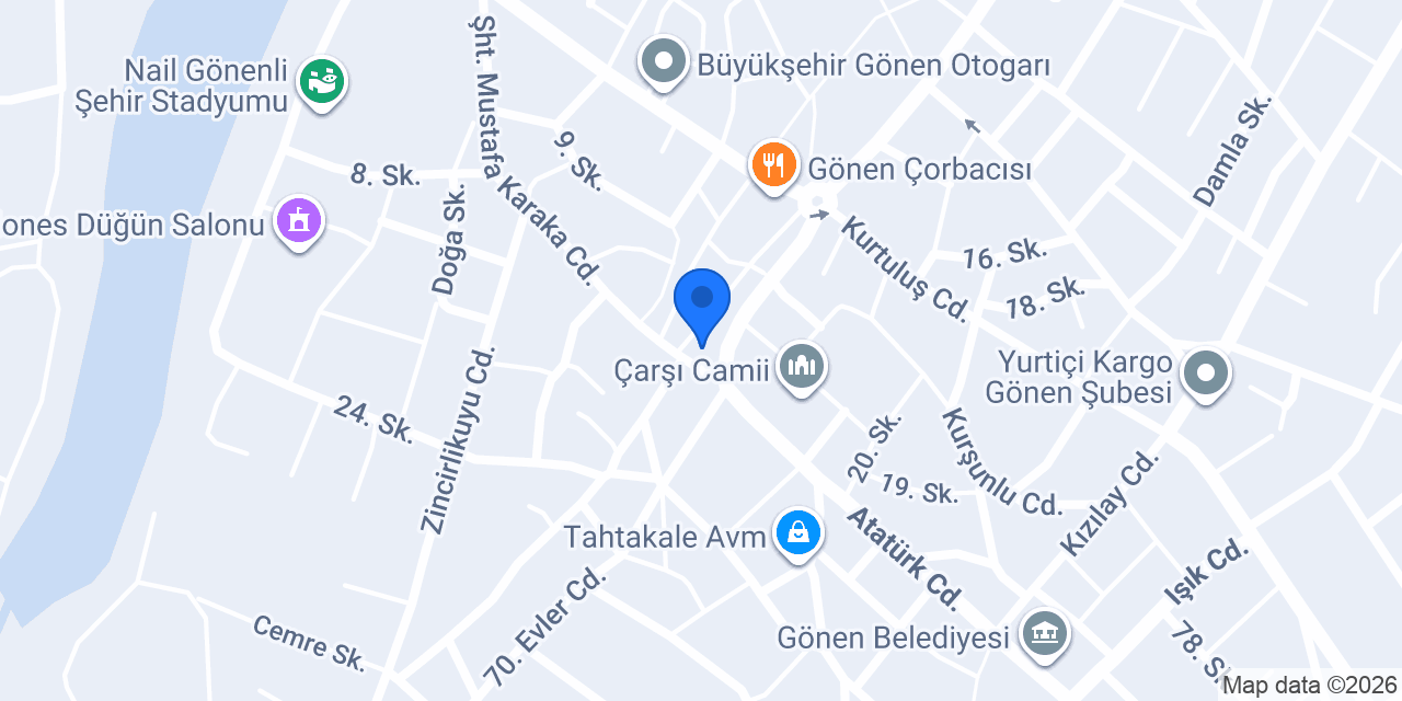 Nilda Ekler Gönen konumu