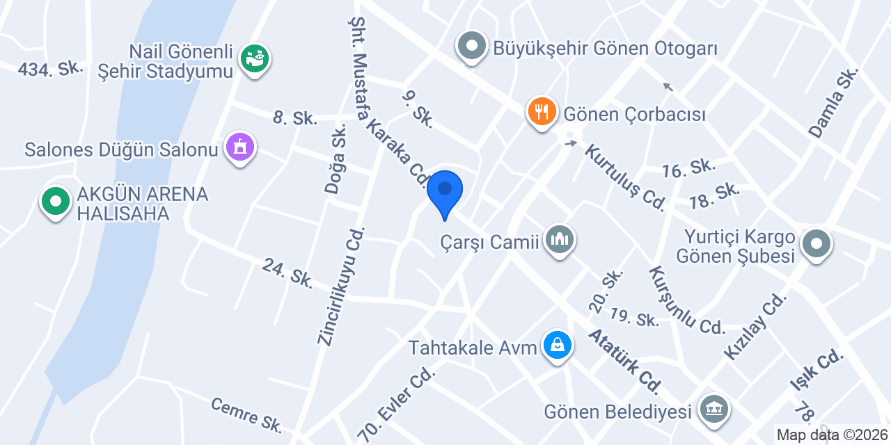 Zümrüt Kuyumcusu konumu