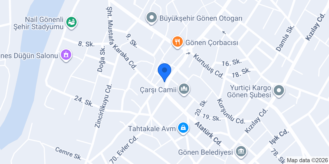 Ayhan Kuyumculuk konumu