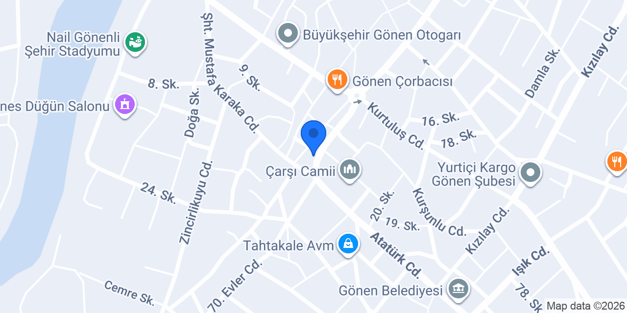 İlkin İnci Takı konumu