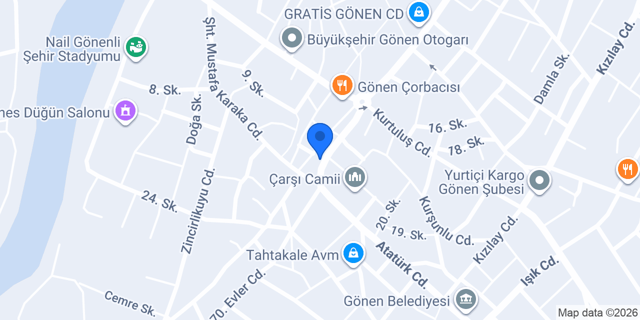 Türkay Kuyumculuk konumu