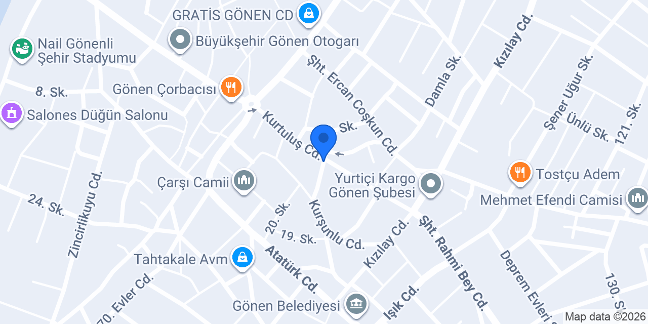 Özcan Elektrik ve Elektronik konumu