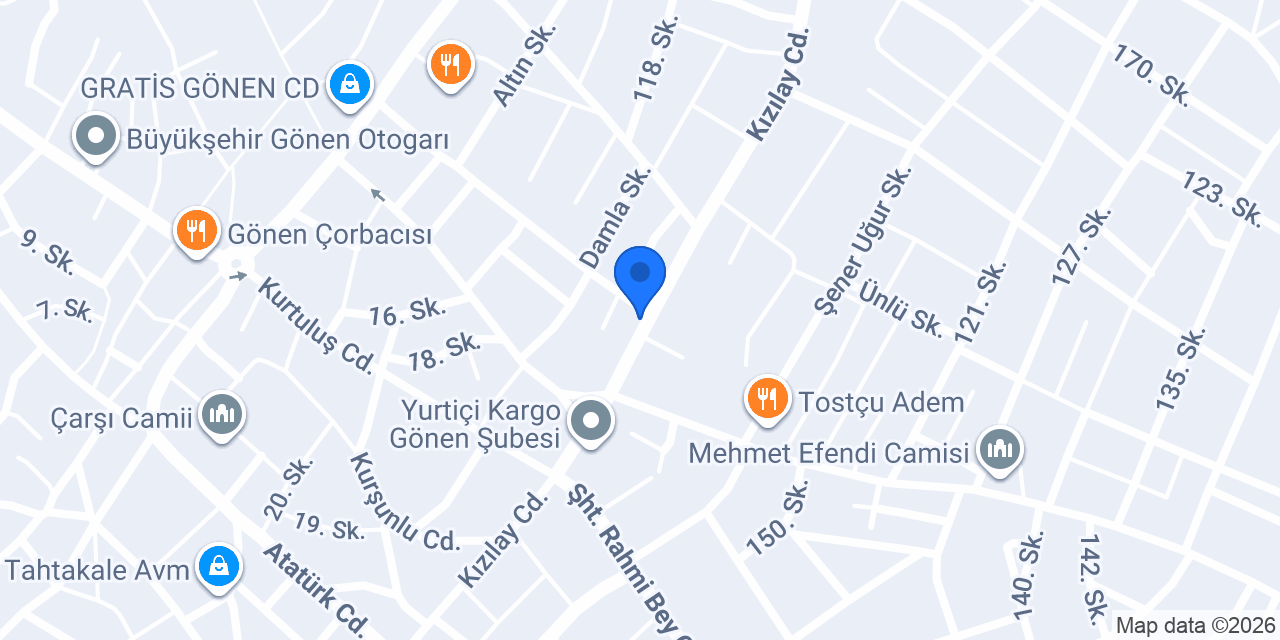 Demirhan Veteriner Hizmetleri konumu
