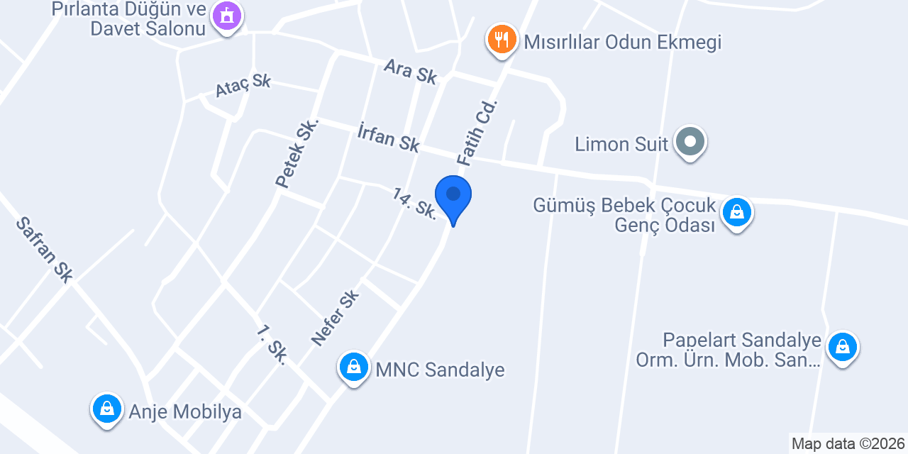 Güleş ahşap konumu