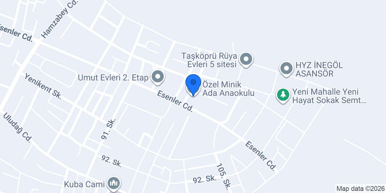 Özel Minik Ada Anaokulu konumu
