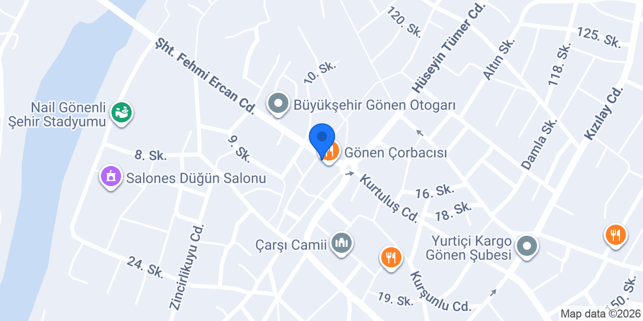 BİRİNCİOĞLU AV konumu