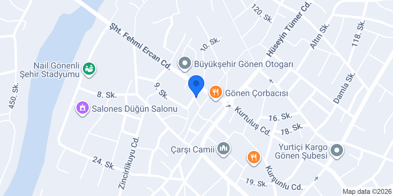 YILDIRIM BERBER SALONU konumu
