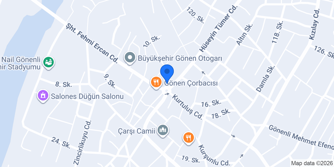 ÇİÇEKSEN konumu