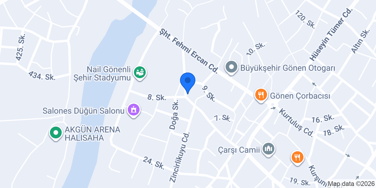 KERVAN SİGORTA Acenteliği konumu