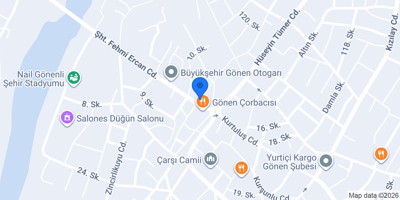 Gönen Sarıyer Börekçisi konumu