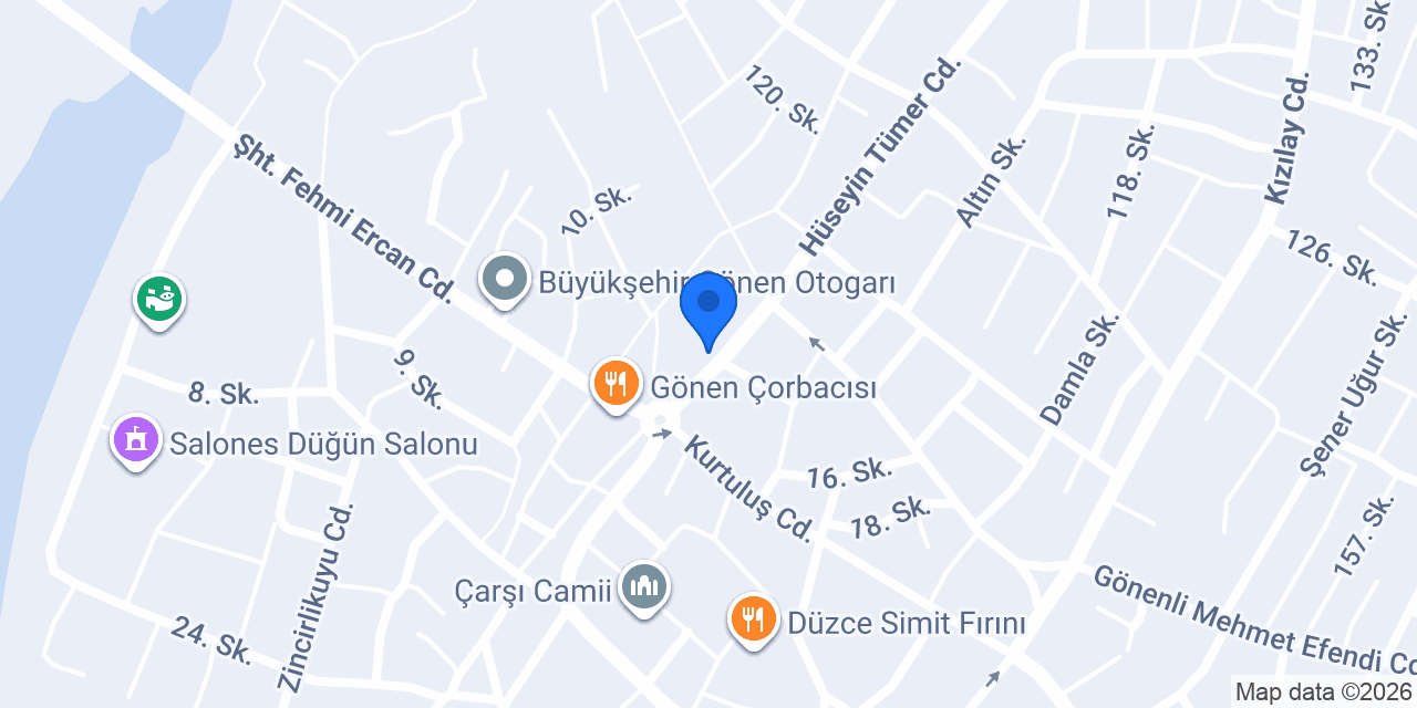 Şeker Mutfak konumu