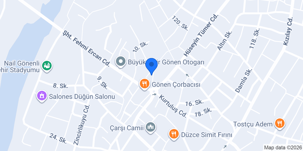 Ustabey Döner Izgara & Kebap konumu