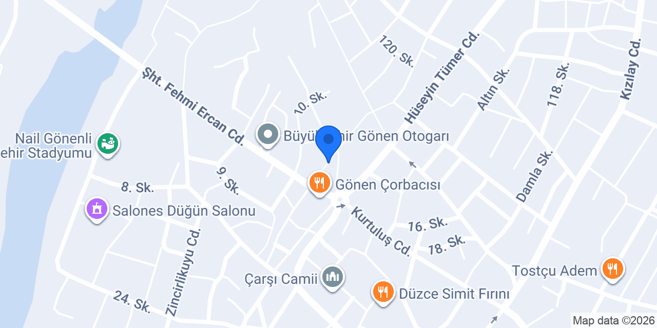 Konya Pide konumu
